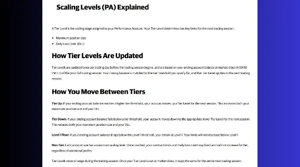 Apex PA scaling levels